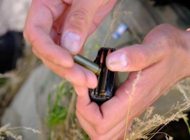 На полигоне под Элистой завершились практические занятия в формате военно-полевого мероприятия.