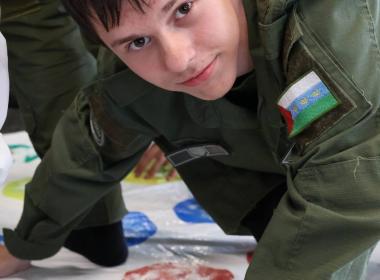 Курсанты Тюменского филиала Центра «ВОИН» подвели итоги учебного года в игровом формате