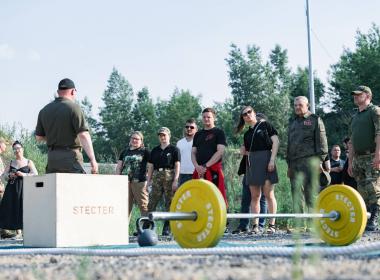 Представители отделений «Юнармии» из 12 регионов России посетили филиал Центра «ВОИН» в Тюменской области