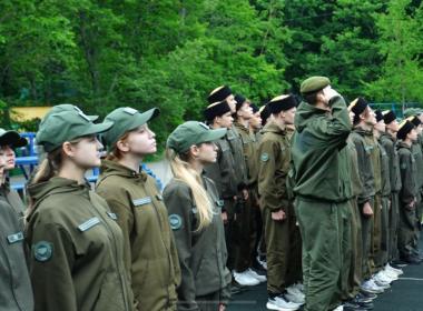 Первая смена «Время юных героев» от Центра «ВОИН» завершилась в Хабаровском крае