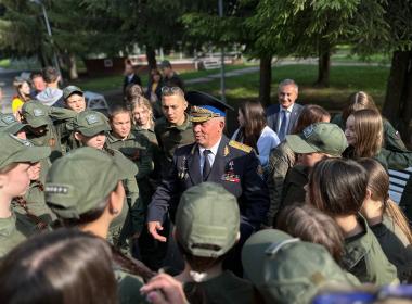 Чувашские курсанты встретились с Героем России Николаем Гавриловым