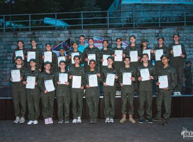 На Дальнем Востоке завершилась межрегиональная смена от Центра «ВОИН» «Время юных героев»