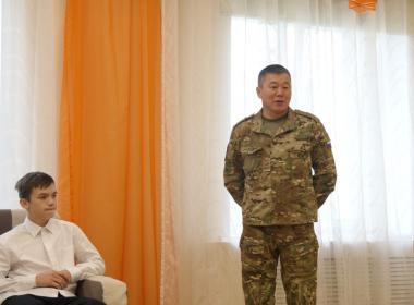 Центр «ВОИН» в Бурятии поздравил с Днем знаний воспитанников социально-реабилитационного центра