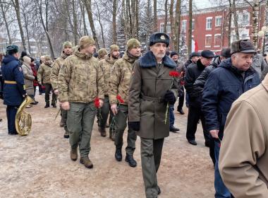 Инструкторы и курсанты Центра «ВОИН» приняли участие в памятных мероприятиях 15 февраля