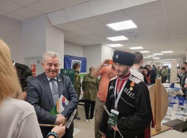 Председатель правления Центра «ВОИН» встретился со студентами со всей России