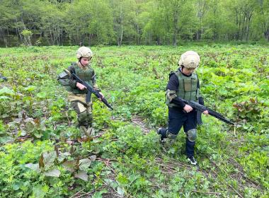 Сахалинские курсанты Центра «ВОИН» сыграли в «Зарницу 2.0»