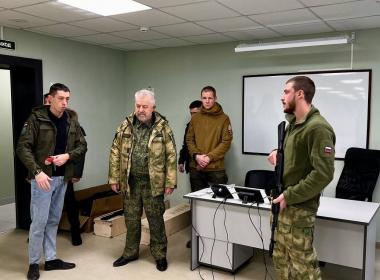 Сегодня проверил работу Центра «ВОИН» в Луганской Народной Республике